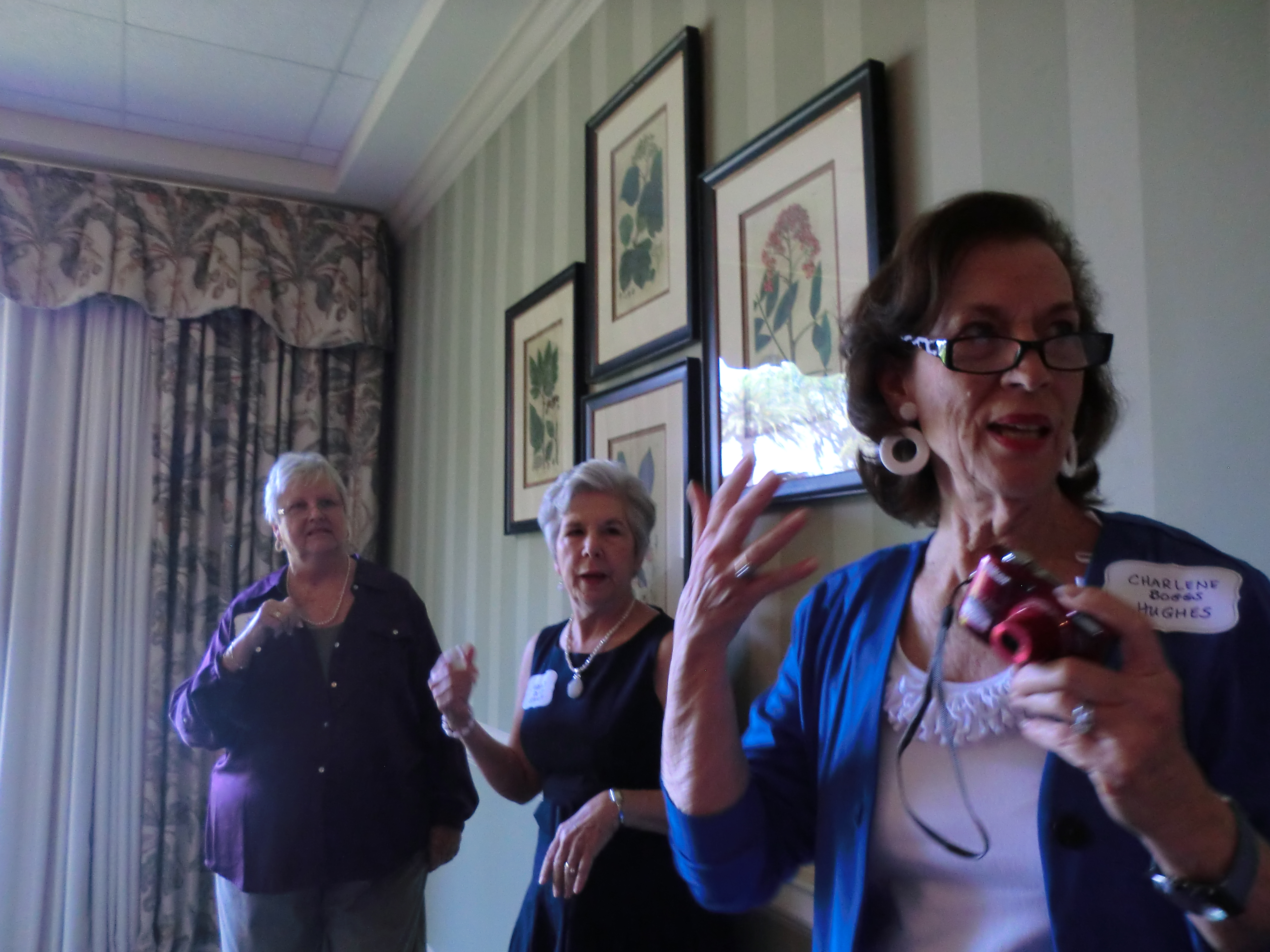 Ladies Luncheon, Friday, Timuquana Country Club, Joanne GRIFFIN Caraway, Margaret DeHOFF Stanley, Charlene BOGGS Hughes