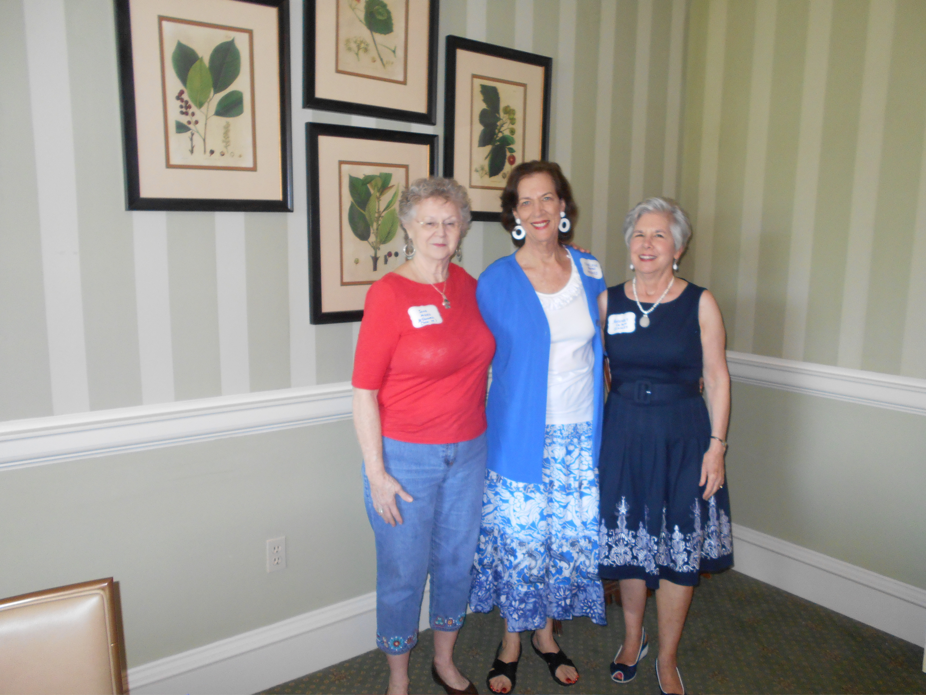 Ione MIZELL McDonnell, Charlene BOGGS Hughes, Margaret DeHOFF Stanley