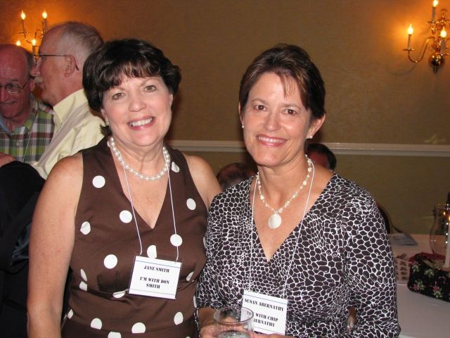 45th - Foreground: Jane Hodges Smith, Susan Abernathy; Background, Tony Sexton, Jerry Patterson