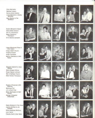 CLASSMATES (AND SOME SPOUSES) IN 1992