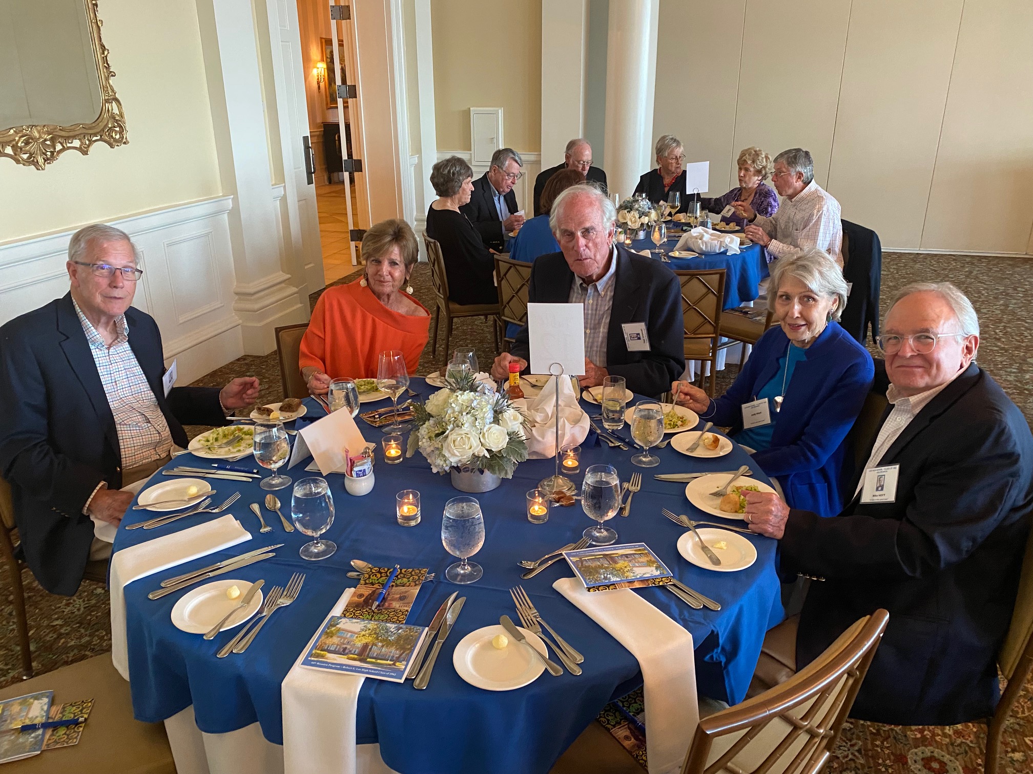 L-R: Craig Church, Annie Stewart, Hap Stewart, Judy Hoyt, Mike Hoyt