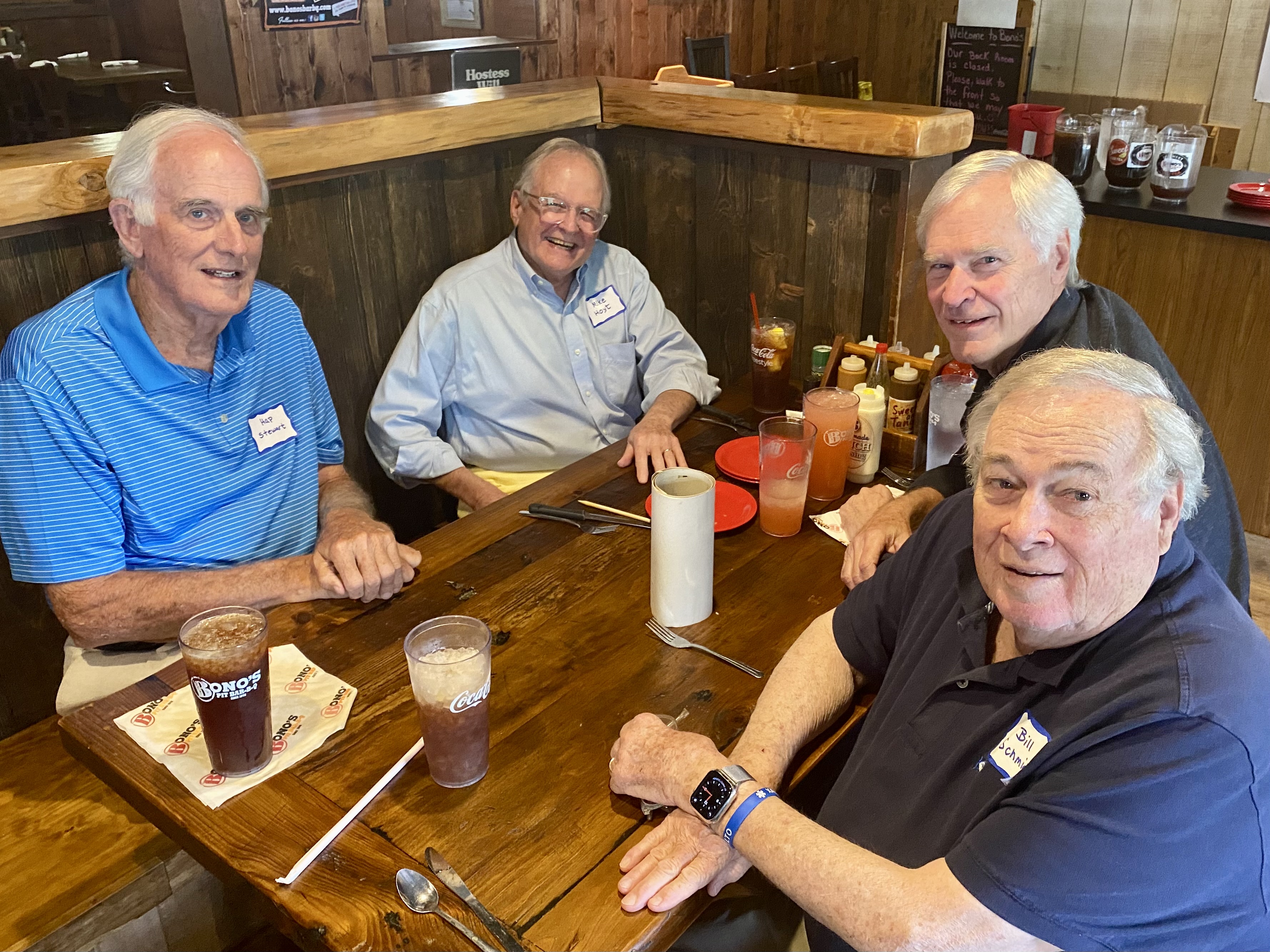 L-R: Hap Stewart, Mike Hoyt, Ander Crenshaw, Bill Schmidt